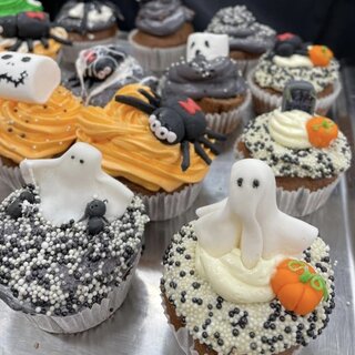 Halloweenske muffinky - 02
