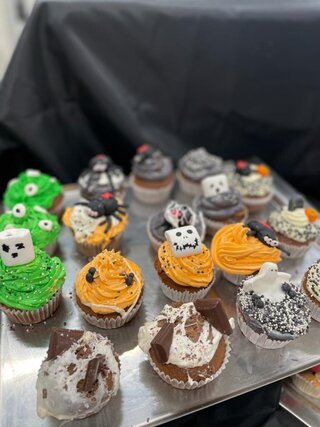 Halloweenske muffinky - 04