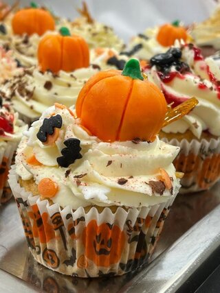Halloweenske muffinky - 07