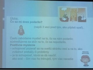 Workshop - pozitívne myslenie, pozitívna komunikácia a pozitívna atmosféra na školev - 08