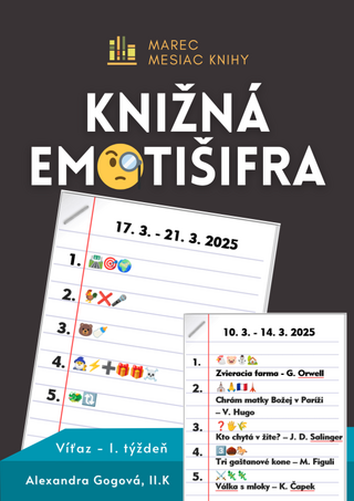 Knižná emotišifra - 2. zadanie