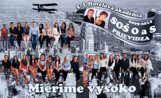 V.L - hotelová akadémia; tr. uč.: Ing. Marta Gaplovská