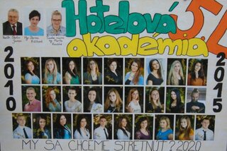 V.L - hotelová akadémia; tr. uč.: Ing. Kevická