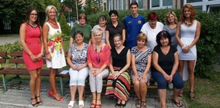 Kolektív nepedagogických zamestnancov v septembri školského roku 2015/2016