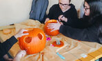 Halloweenske vyrezávanie tekvíc - 07