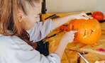 Halloweenske vyrezávanie tekvíc - 10