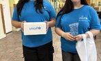 Unicef - modrý gombík - 03