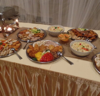 Catering v kongresovej sále