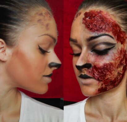 Halloweenske líčenie