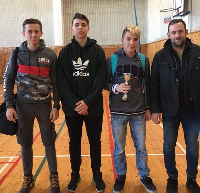 Krajské kolo v stolnom tenise chlapcov 2018