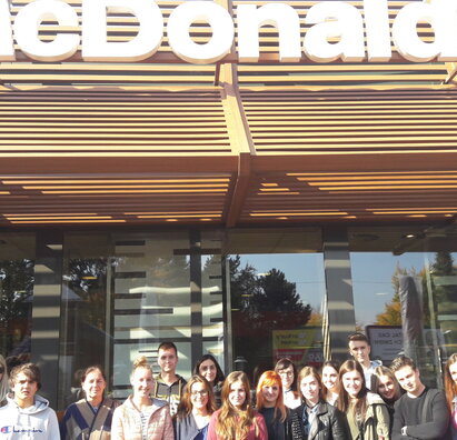 Odborná exkurzia v McDonald's
