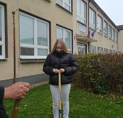 Zasadili sme si vianočnú jedličku